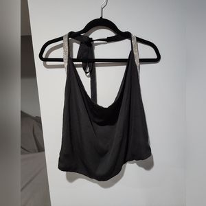 Super cute rhinestone top